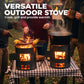 🥳2026 HOT SALE🔥 52% OFF! 🍳Portable Multi-Functional Stove – efficient combustion, cook & heat, durable metal, easy carry. Perfect for camping & patio! 🏕️💪