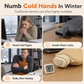 🎄LIMITED-TIME 50% OFF! ⏰Portable Rechargeable Graphene Hand Warmer | Waterless Explosion Proof Plush Handheld Heating Bag♨️💦