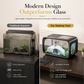 🐠 38% OFF! ✨ Transparent Panoramic Desktop Fish Tank – Crystal-Clear AS Material, Dual-Function Top Lid & Impact-Resistant Build – Modern Living Decor for Desk & Home 🏠