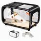 🐠 38% OFF! ✨ Transparent Panoramic Desktop Fish Tank – Crystal-Clear AS Material, Dual-Function Top Lid & Impact-Resistant Build – Modern Living Decor for Desk & Home 🏠