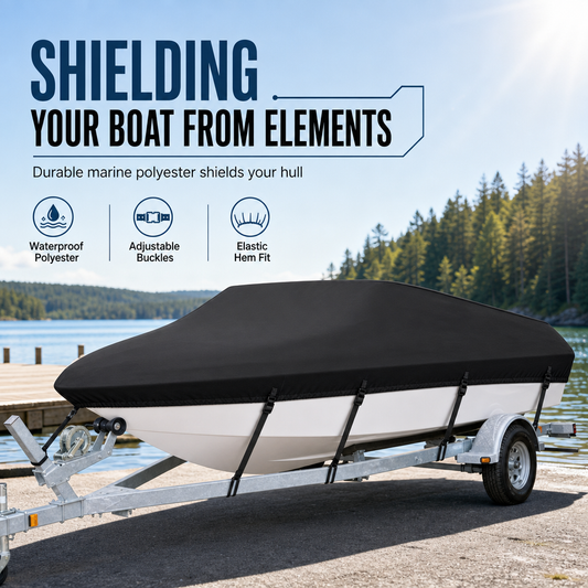 🎁New Arrivals 50% OFF💥Waterproof Outdoor V-Hull Boat Cover