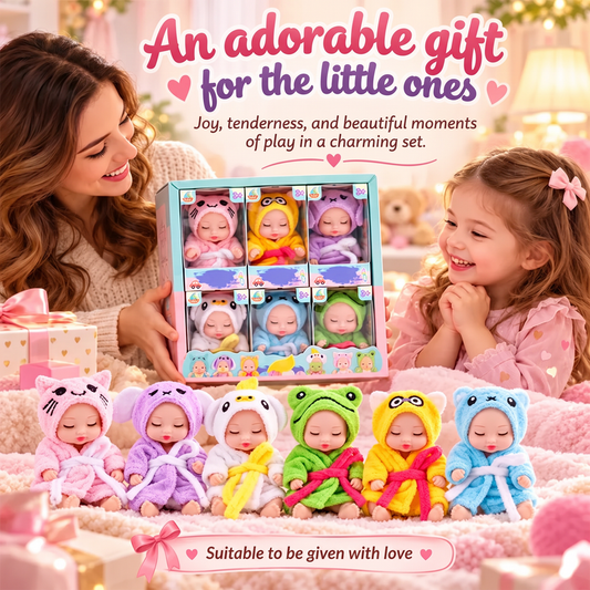 🎄LIMITED-TIME 52% OFF! 🧒Mini Reborn Baby Dolls – Lifelike & Realistic Baby Dolls