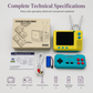 🎄LIMITED-TIME 57% OFF! ⏰Classic Retro Mini Bookshelf TV Handheld Game Console GV300S New TF Card Version Nostalgic Wireless Game Player