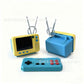 🎄LIMITED-TIME 57% OFF! ⏰Classic Retro Mini Bookshelf TV Handheld Game Console GV300S New TF Card Version Nostalgic Wireless Game Player