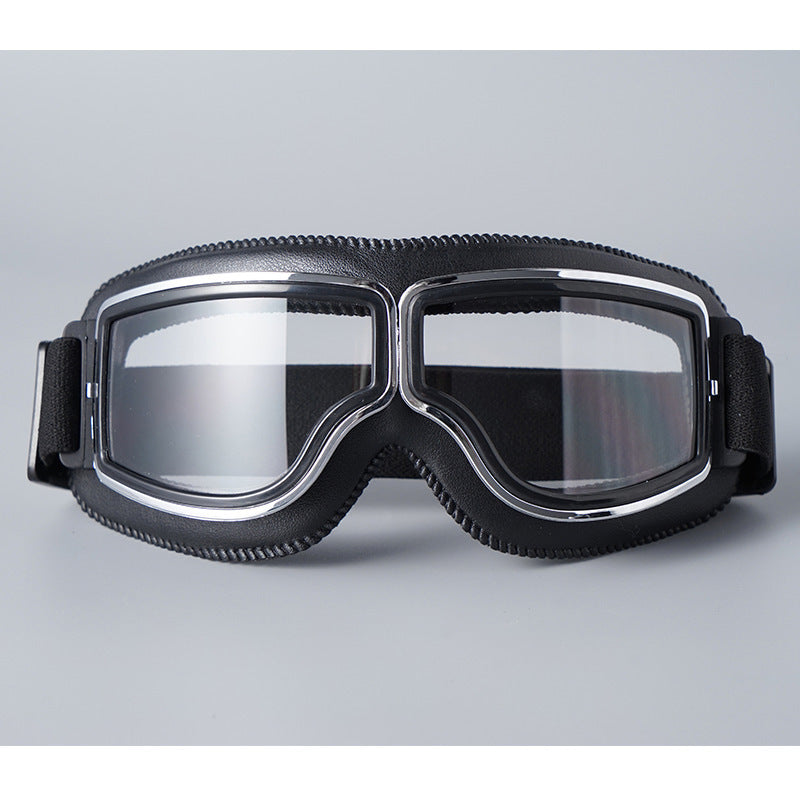 Black (Clear Lenses)
