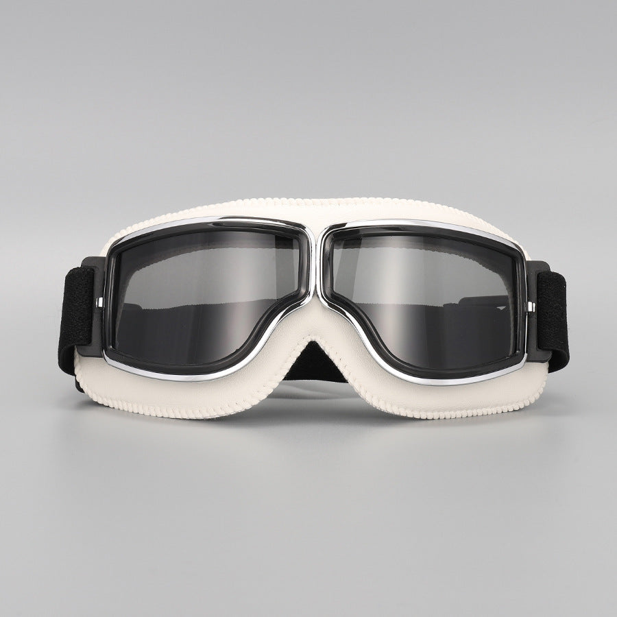 White (Gray Lenses)