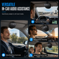 🚗52% OFF NOW! SP11 Car Sun Visor Bluetooth Hands Free Speakerphone, Vibration Auto Power On, A2DP Music Streaming, Caller ID Voice Prompt, Bluetooth 5.0 Visor Mount Speaker for Safe Driving Calls