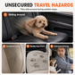 🐶50% OFF! 🚗 Secure Travel Pet Bed – Heavy-duty metal frame, waterproof Oxford fabric, safety leash – protects your dog & seats. 🛡️