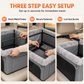 🐶50% OFF! 🚗 Secure Travel Pet Bed – Heavy-duty metal frame, waterproof Oxford fabric, safety leash – protects your dog & seats. 🛡️