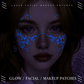 📢 BUY 1 GET 1 FREE✨ Halloween Luminous Face Tattoo Stickers – Glow In Dark, Waterproof, Easy Apply 🎃