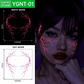 📢 BUY 1 GET 1 FREE✨ Halloween Luminous Face Tattoo Stickers – Glow In Dark, Waterproof, Easy Apply 🎃