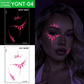 📢 BUY 1 GET 1 FREE✨ Halloween Luminous Face Tattoo Stickers – Glow In Dark, Waterproof, Easy Apply 🎃
