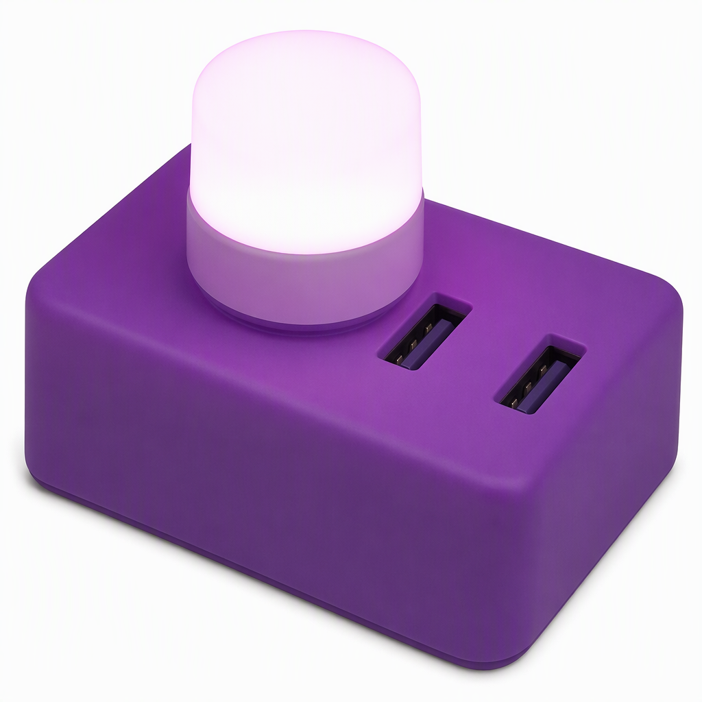 Purple-White