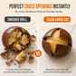 🥳2026 HOT SALE🥳💞50K+ SOLD! 🌰 50% OFF! 🔧Stainless Steel Chestnut & Nut Cracker – lever action saves hand strain, stable base & safe scoring. Crack nuts easily! 🛡️✅