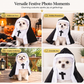🎄LIMITED-TIME 50% OFF! 🐱✝️ Funny Pet Nun Costume for Cats and Small Dogs Cosplay Outfit for Dress Up and Photo Props🐱✝️