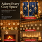 🎄LIMITED-TIME 50% OFF! ⏰Christmas Curtain Lights – Remote Control & 8 Lighting Modes for Cozy Holiday Windows ✨🎁
