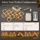 🎄LIMITED-TIME 50% OFF! ⏰Christmas Curtain Lights – Remote Control & 8 Lighting Modes for Cozy Holiday Windows ✨🎁