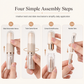 🎁2026 New Arrivals 50% OFF💥🖌️Portable Retractable Makeup Brush Set Multifunctional Travel Cosmetic Tool with Powder Blush and Silicone Lip Brush