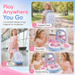 👑💖🎀Girls Vanity Toy Set with Dolls and Beauty Accessories