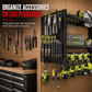 🛠️56% OFF NOW!📢🔩 Wall-Mounted Power Tool Organiser – Heavy-Gauge Steel Garage Storage 💪✨