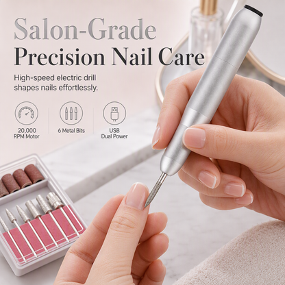 🎄LIMITED-TIME 50% OFF! ⏰Portable USB Electric Nail Drill Pen for Manicure