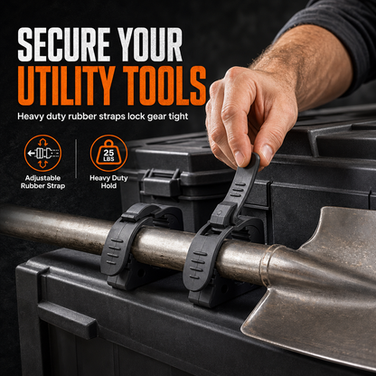 ⏳🔥LIMITED-TIME 51% OFF! Quick Installation Tool Clamps Stable Mounting Brackets for 3-4cm Tools in Vehicles and Indoors