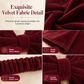 🎀50% OFF! 🔥 Large Velvet Christmas Bow Ornament – Premium Plush Velvet, Wired Ribbon Edges for Easy Shaping, Pre-Tied Designer Style, Perfect for Holiday Tree Topper, Wreaths, Garlands & Home Decor ✨
