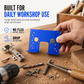 📢📢52% OFF !! ⏰Aluminum Alloy Magnetic Hinge Installation Template and Quick Positioning Fixing Plate Tool