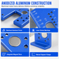 📢📢52% OFF !! ⏰Aluminum Alloy Magnetic Hinge Installation Template and Quick Positioning Fixing Plate Tool