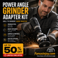 Heavy Duty Drill to Angle Grinder Adapter